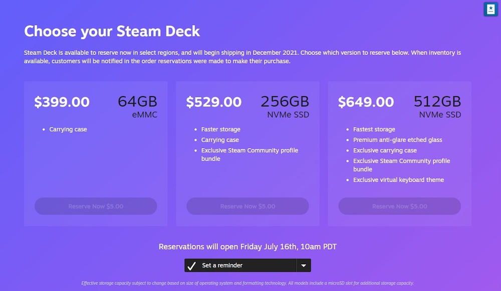 Valve、携帯型PCゲーム機「Steam Deck」の販売においては転売業者を 