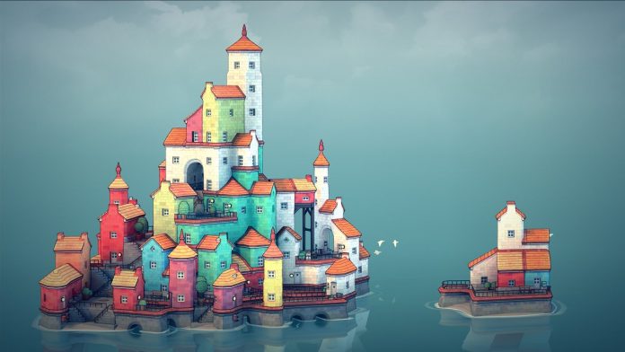 水上街づくりアートゲーム Townscaper 正式リリース Nintendo Switch版国内配信開始 なんとsteamではobjファイル出力が可能に Automaton