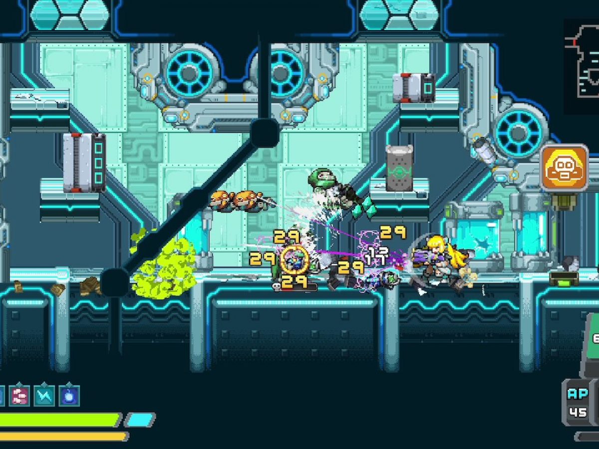 ローグライクSTGアクション『クリタデル：機械仕掛けの塔』Nintendo