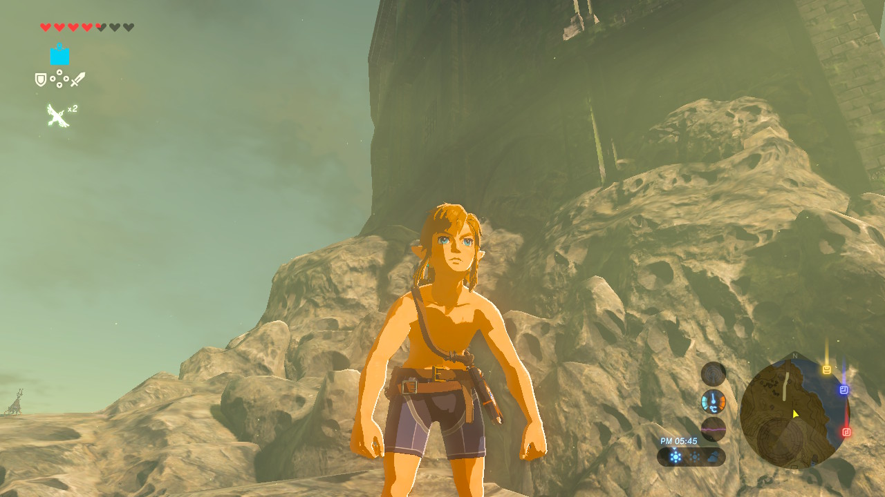 ゼルダの伝説 ブレス オブ ザ ワイルド で ゴリラリンク なる現象が確認される リンク 勇ましくゴリラポーズ Automaton