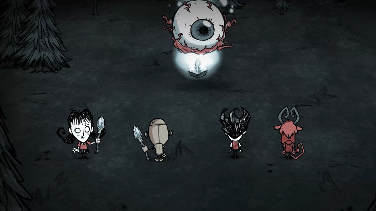 テラリア と Don T Starve Together が最新アプデでコラボ実現 テラリア には闇が忍び Don T Starve には目玉が迫る Automaton