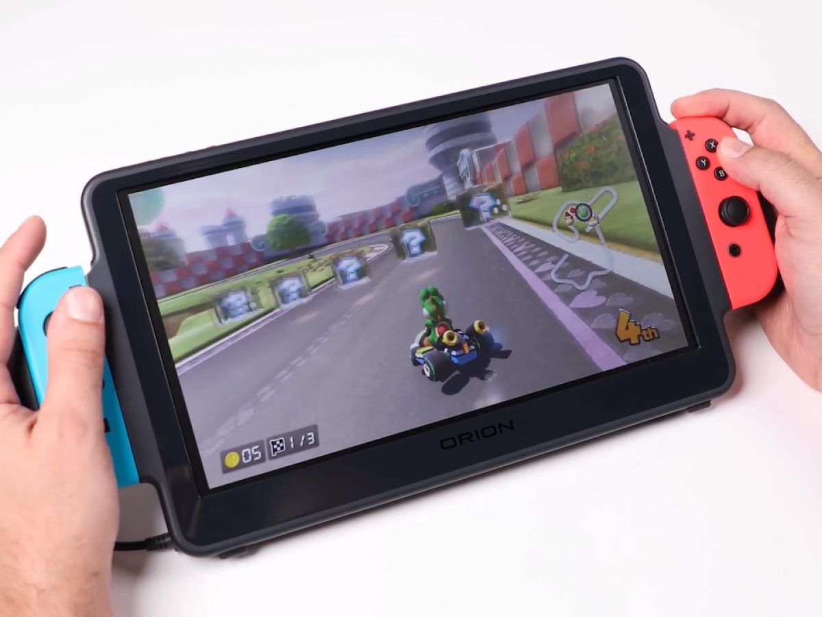 ゆり　ニンテンドースイッチ 画面のみ Switchを大画面化してどこでも使えるディスプレイ「Orion」を