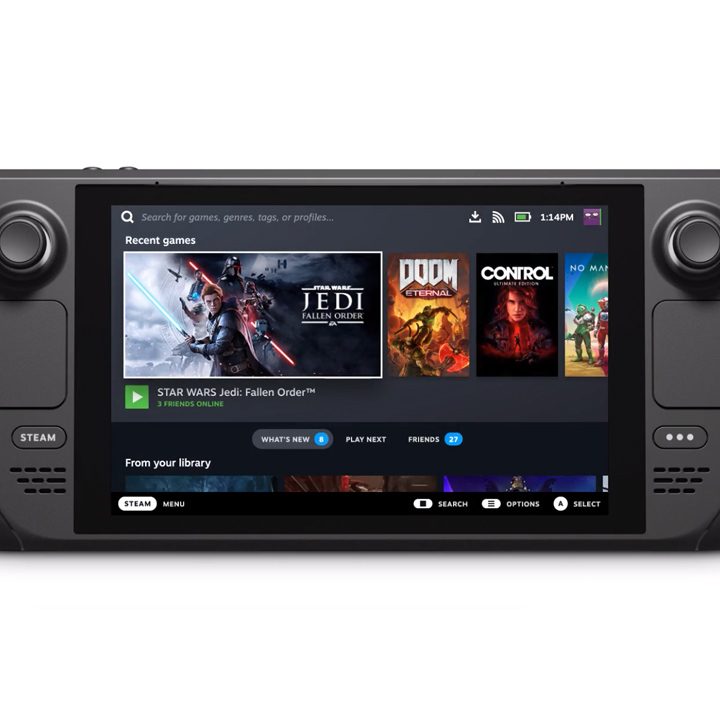 Steam Deck 携帯型ゲーム機 Valve製 ＬCＤモデル 携帯型ゲームPC「Steam Deck」に有機ELディスプレイ搭載モデルが
