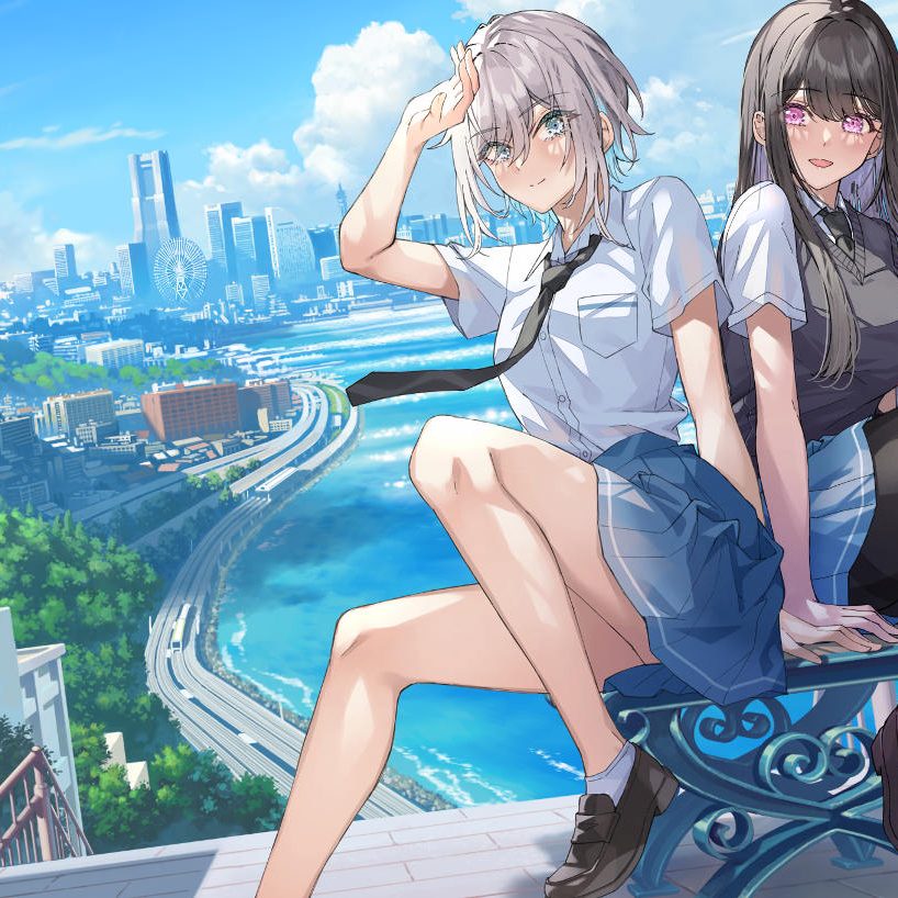 百合ビジュアルノベル『嘘から始まる恋の夏』PC向けに発表、2022