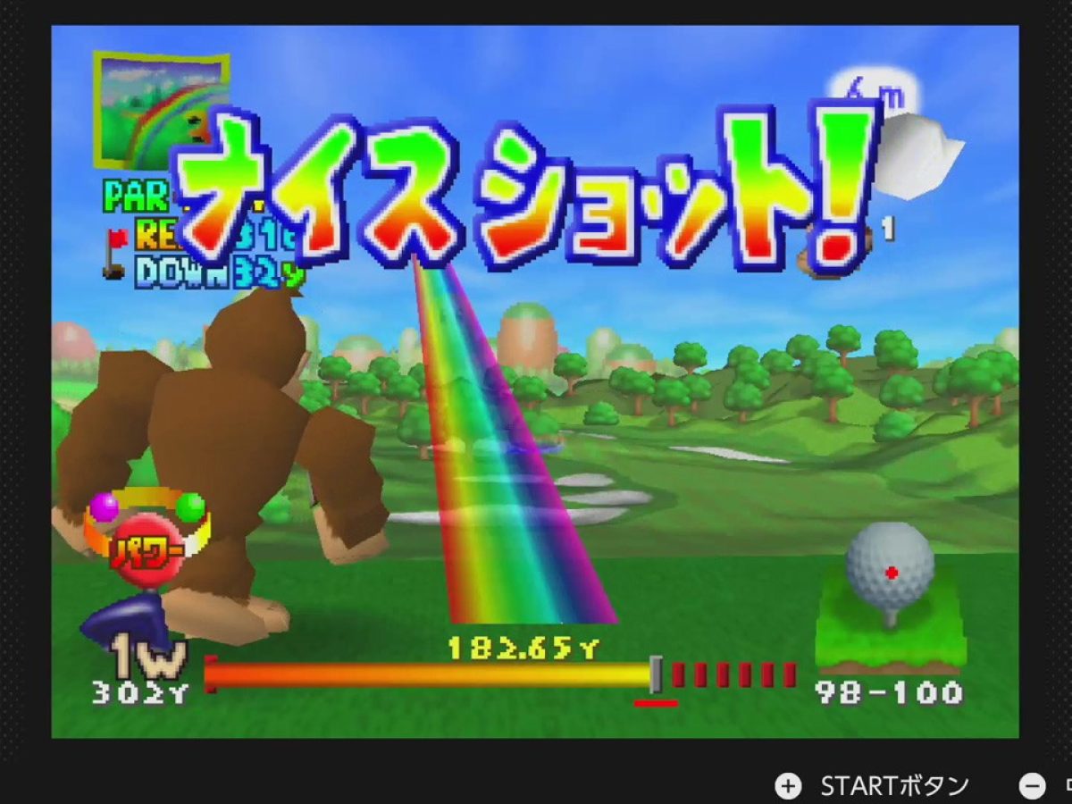 Nintendo Switch Onlineに、『マリオゴルフ64』追加へ。月1