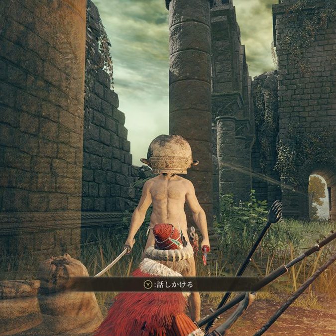 エルデンリング』の「強すぎ全裸ツボ男」が人気過ぎて、オンラインで