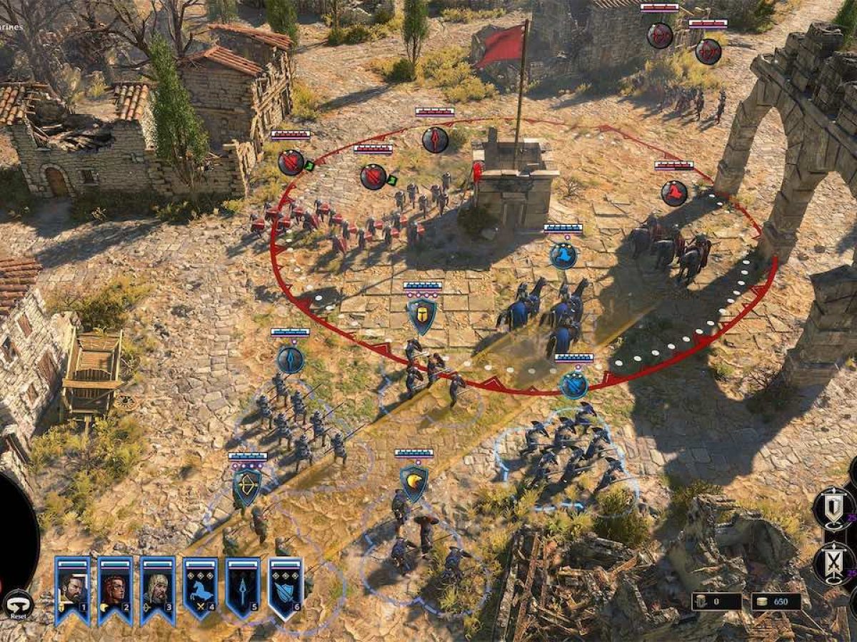 中世RPG・RTS The Valiant 発表 日本語対応 神聖な遺物を巡る テンプル騎士団のかつての同胞たちの戦いを描く