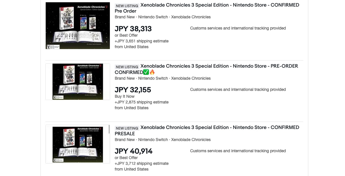 Nintendo Switch『ゼノブレイド3』の「Collector's Edition」が 