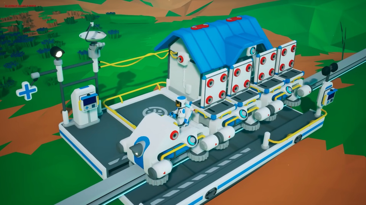 惑星開拓オープンワールド Astroneer アストロニーア 最新アプデにて鉄道要素導入 運行や貨物の積み下ろしなどの自動化も可能 Automaton