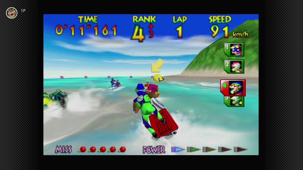 NINTENDO 64 - N64 ウェーブレース64 振動パック対応バージョン
