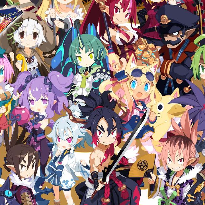 魔界戦記ディスガイア7 屏風 Nintendo Switch 魔界戦記ディスガイア7