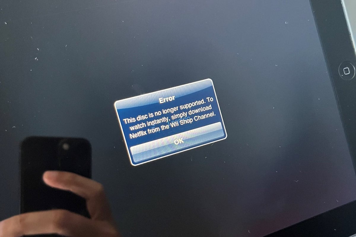 iPadでNetflixを見ようとしたらWii Shopエラーが表示された」との謎の