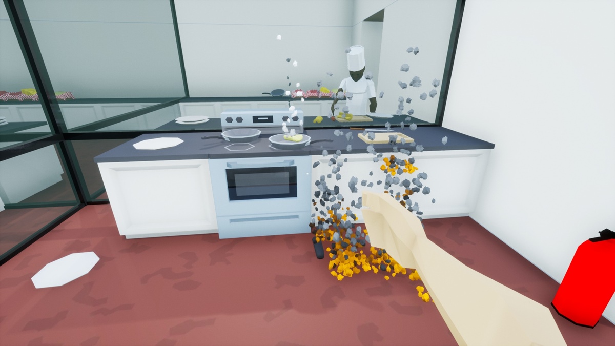 Steam無料の投げやりマルチ料理シム『One-armed cook』が好評。気づいたら店が燃えてる、片手縛りクッキング - AUTOMATON