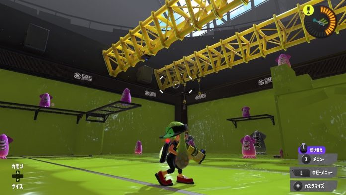 スプラトゥーン3』ロビーでの待機中に「ゲーム内ゲーム」が生み出さ