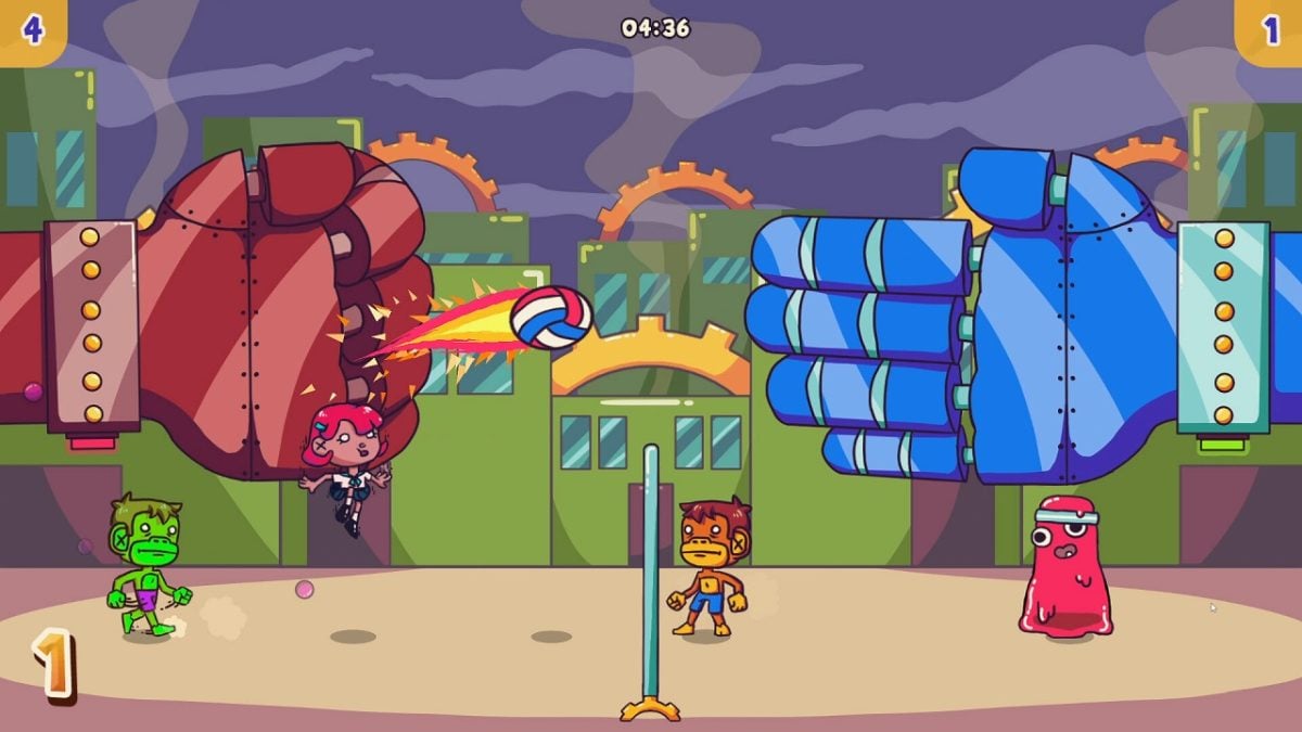 へんてこカオスなバレーボールゲーム『Volley Pals』発表。月面から