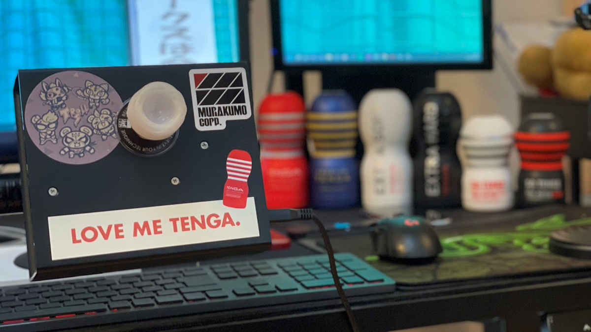TENGA provides products for self-made chin controllers. Supporting comfortable stick operation for men fighting disabilities