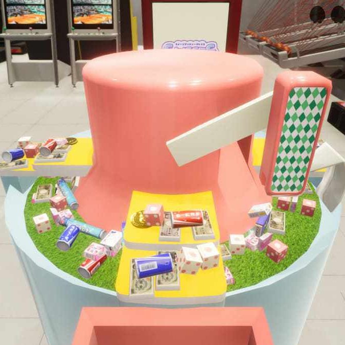 マルチプレイ対応お菓子すくいゲーム『スイーツプッシャーフレンズ