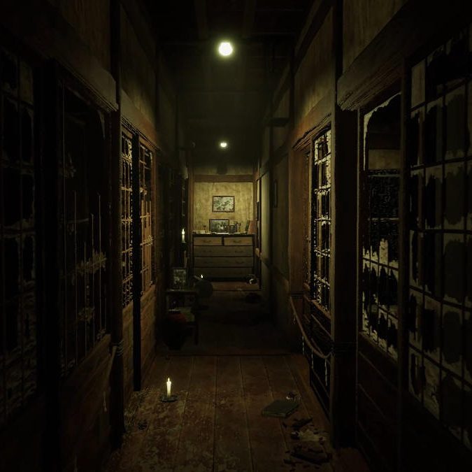 和風無限回廊脱出ホラー『STRAIN』PC向けに無料公開。「息を殺す