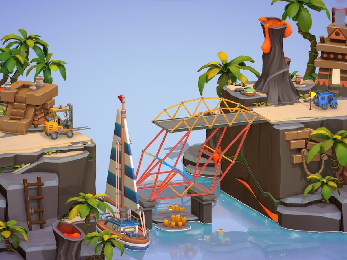 人気橋建設ゲーム新作『Poly Bridge 3』発表、5月31日配信へ。新要素