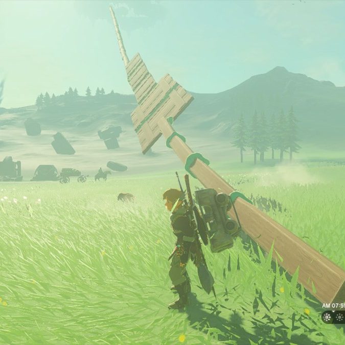 ゼルダの伝説 ティアーズ オブ ザ キングダム』にて“猛烈に縦に