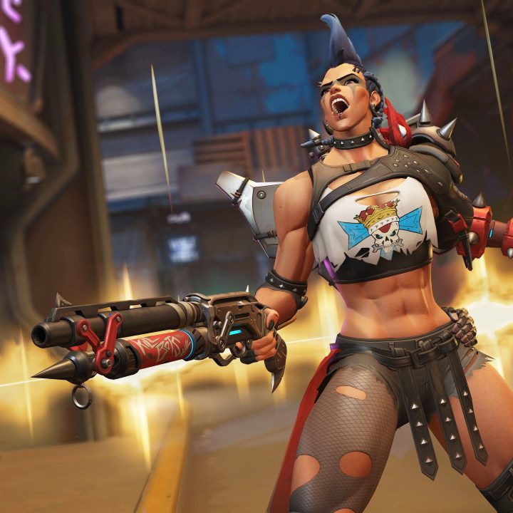 オーバーウォッチ2』にてジャンカー・クイーンの“高難度実績”を