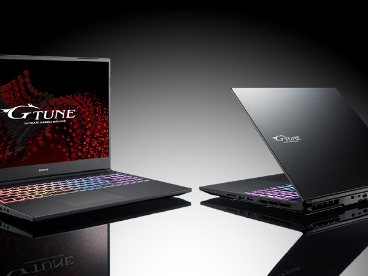 G-Tuneの新ゲーミングノートPC発売。240Hzの16型液晶パネル採用