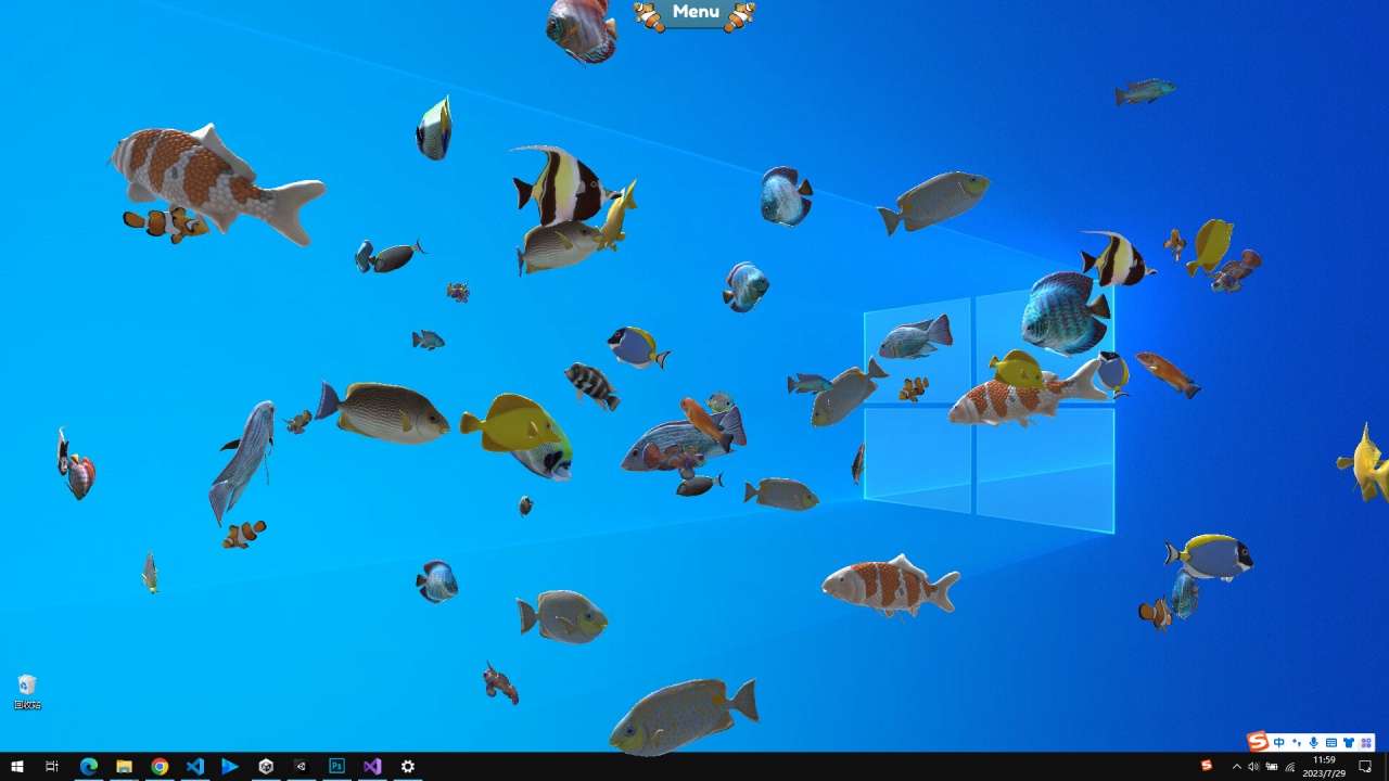 Introducing “Fish on the Desktop”: A Relaxing and Interactive Desktop App for Fish-Lovers