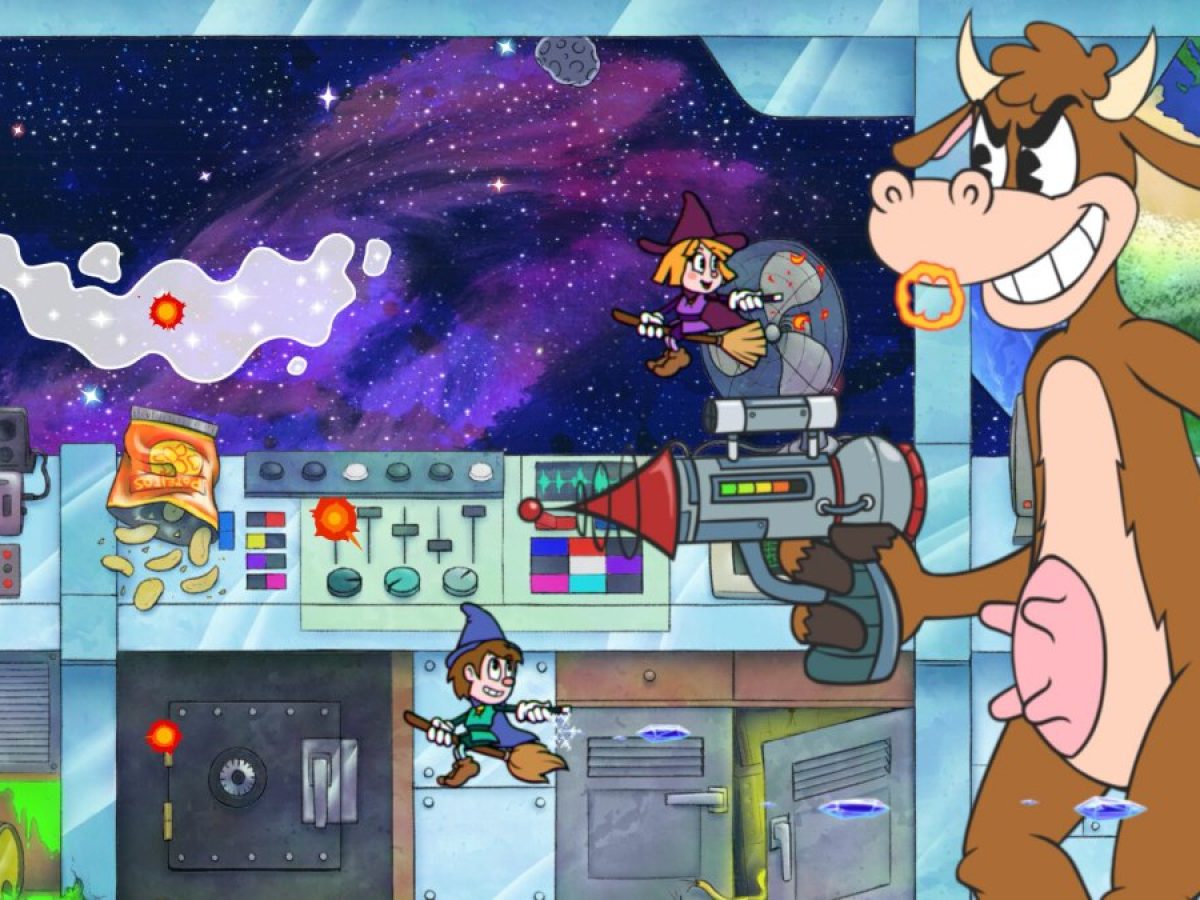 レトロアニメ風2Dアクション『Enchanted Portals』9月6日発売へ