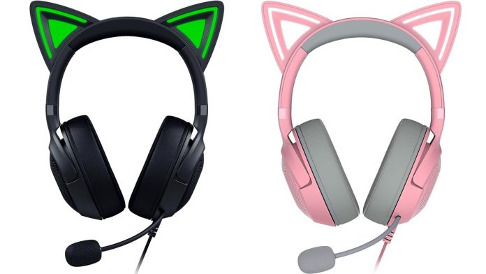 Razer Kraken Kitty Quartz Pink 猫耳ヘッドホン