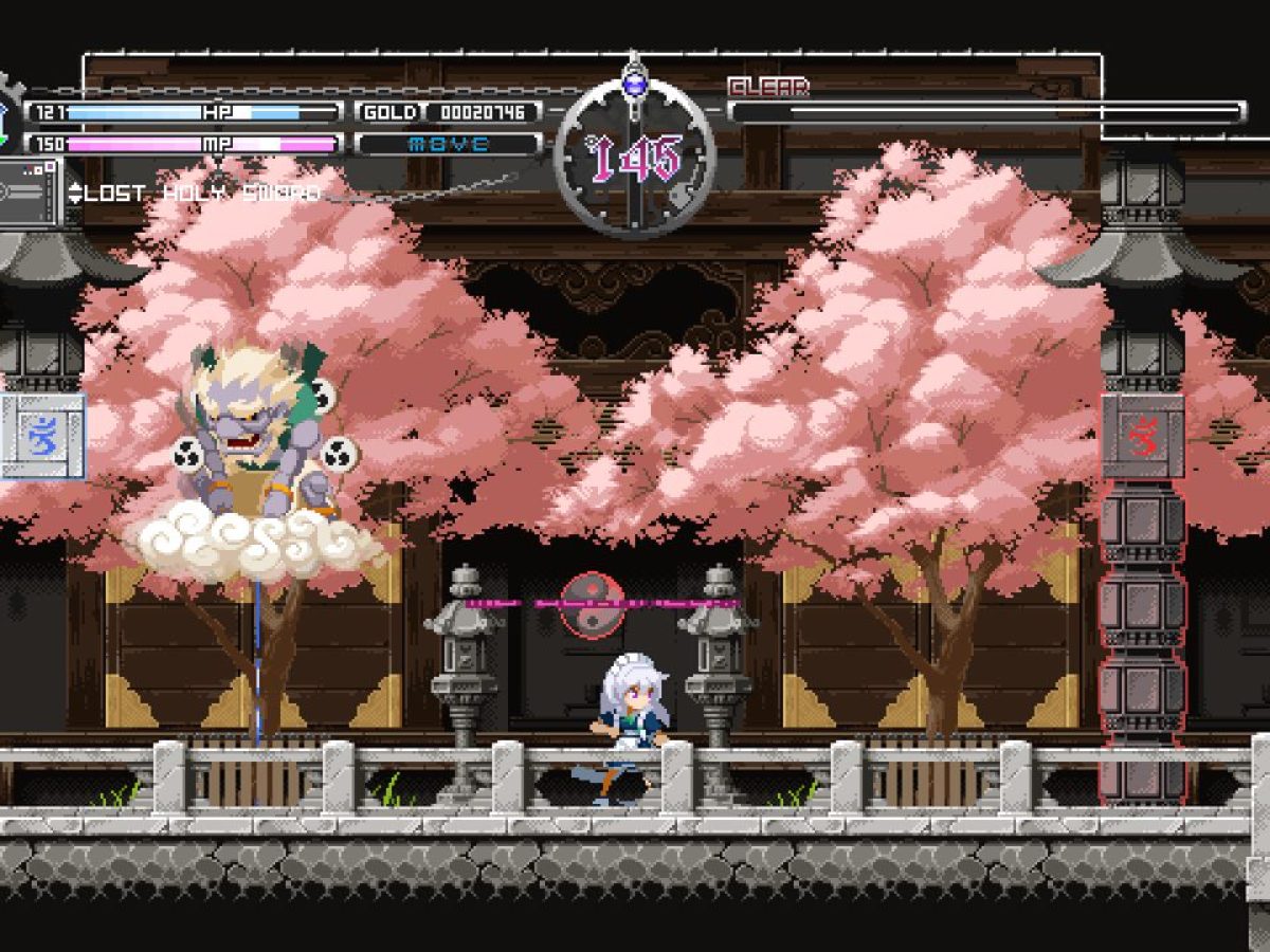 東方二次創作メトロイドヴァニア『Touhou Luna Nights』PS4/PS5