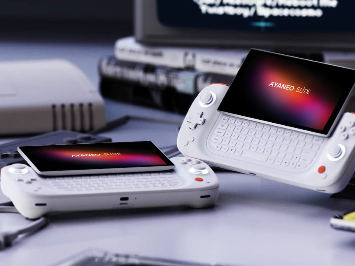 携帯型ゲーミングPC「AYANEO SLIDE」正式発表。スライド式 6インチ画面