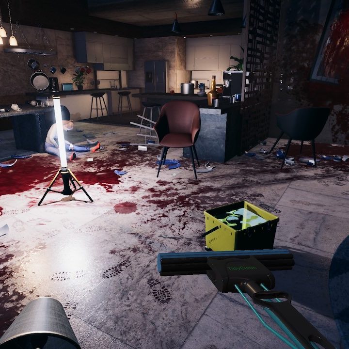 メダルゲーム掃除 犯罪現場清掃ゲーム『Crime Scene Cleaner』誰でも参加できるSteam