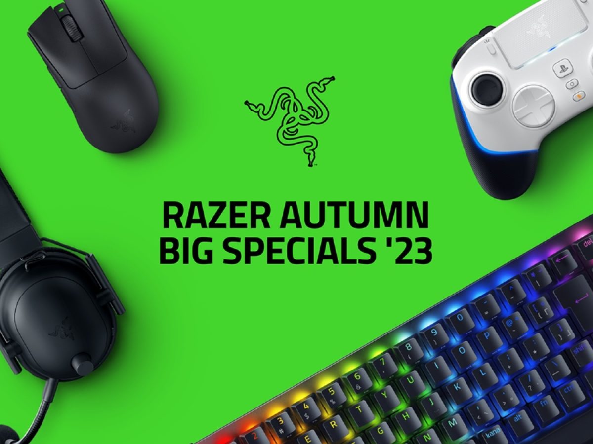 Razer製品の大型秋セール、Amazonなどで開催へ。新型ゲーミングマウス
