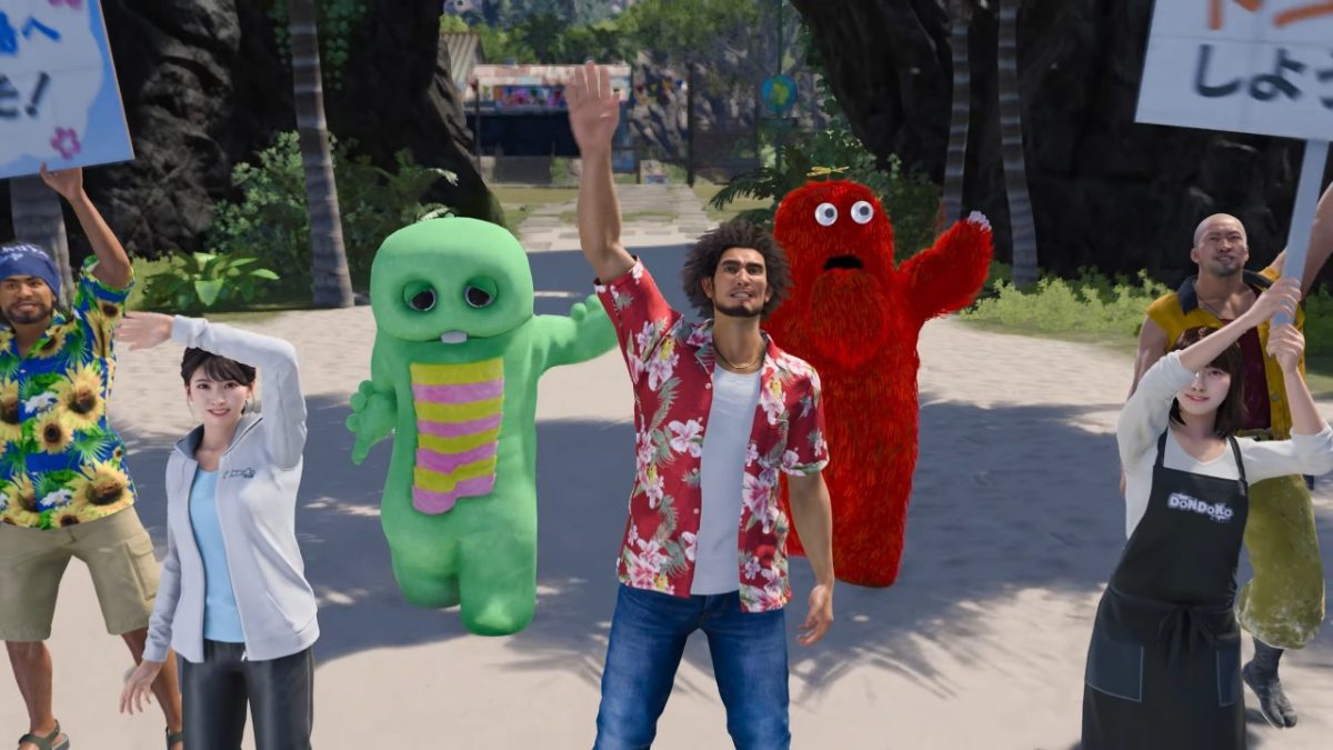 龍が如く8』には、町づくり＆スローライフできる「ドンドコ島」がある