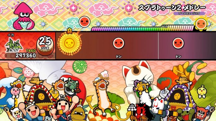 和太鼓リズムゲーム『太鼓の達人 Nintendo Switchば～じょん！』ゲーム