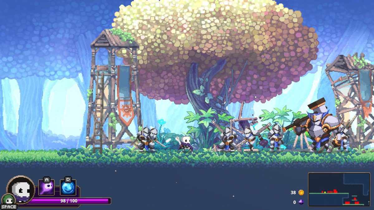 骸骨ローグライクアクション『Skul: The Hero Slayer』Steam版の同時