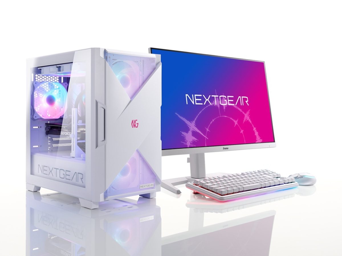 ゲーミングPCブランド「NEXTGEAR」よりホワイト筐体モデル登場。マウスコンピューター初のARGBケースファン採用 - AUTOMATON