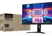 GIGABYTEがゲーミングディスプレイ2種を1月26日より日本で販売へ。4K/120Hz液晶モニターとDQHD解像度の有機EL・ウルトラワイドモニター