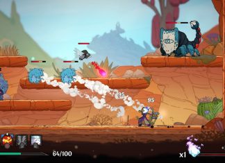 高評価ローグライクアクション『Spiritfall』2月28日正式リリースへ、日本語対応。強化を重ねながらモンスターの群れとバトル、『スマブラ』風ステージも登場