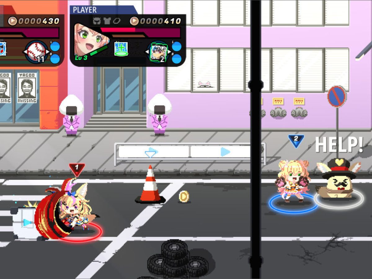 ホロライブ」のマルチ対応2Dアクション『Holo X Break』Steam