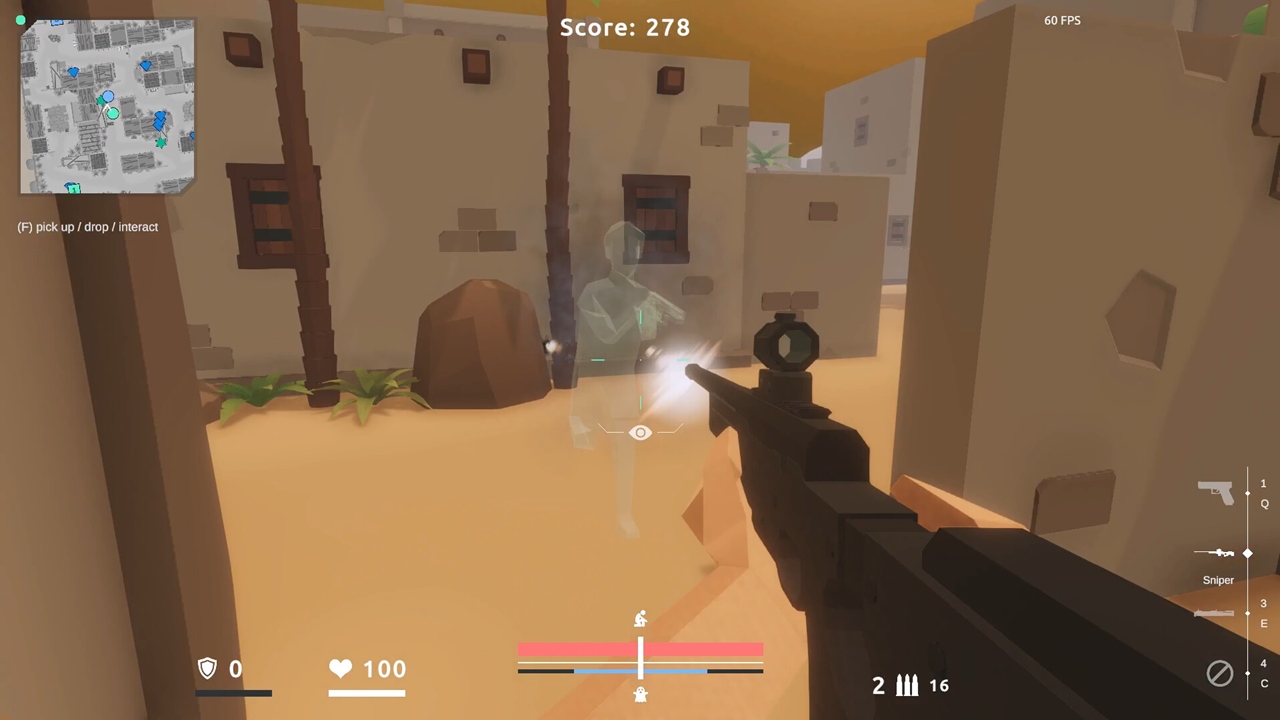 New Competitive FPS Game ‘Stealth Gun’ Announced for PC on Steam – Get Ready for Invisible Combat!