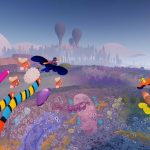 協力マルチ対応・空飛ぶ羊飼いゲーム『Flock』7月17日配信へ。羊や不思議な生き物たちを手懐け、群れを率いて大空を探索 20240605-296286-header