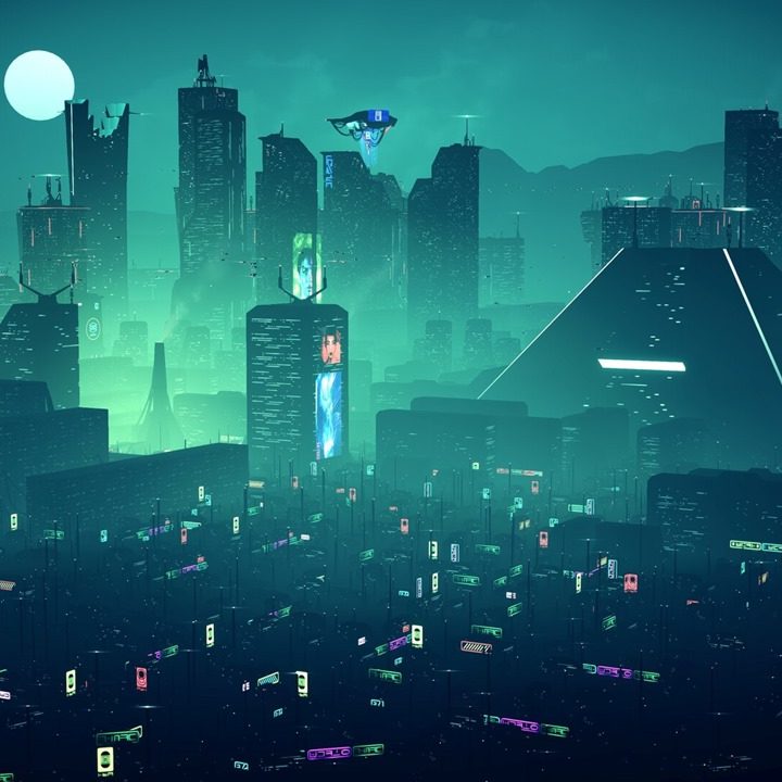 サイバーパンク街づくりゲーム『Dystopika』Steam「非常に好評