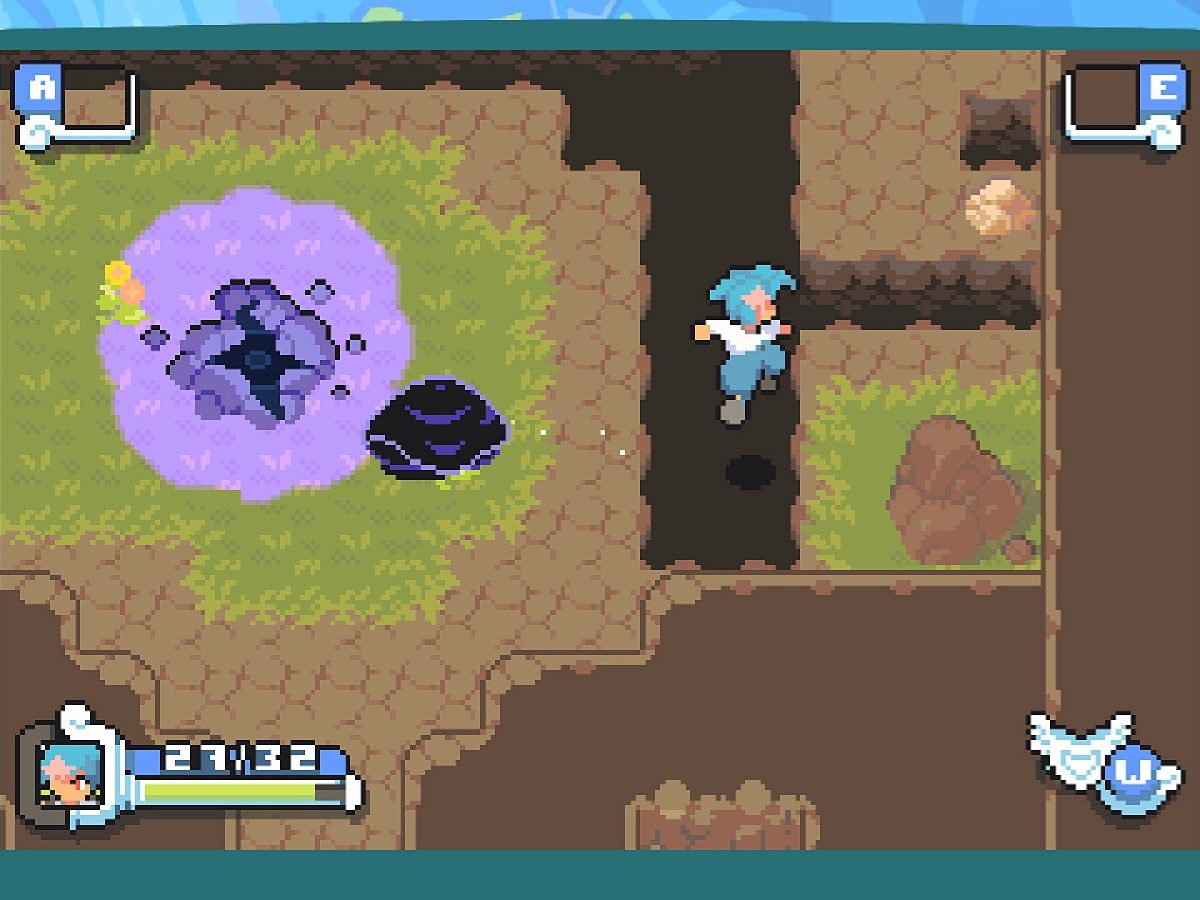 黄金の太陽』などの影響受けるアクションRPG『タコの秘密』には、桜庭