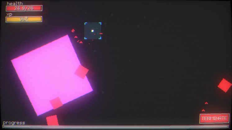 Nodebuster Background ひたすら標的を壊すゲーム『Nodebuster』、Steamにて好評率100%スタート。火力インフレしていく中毒性高め“実験的クリッカー ...