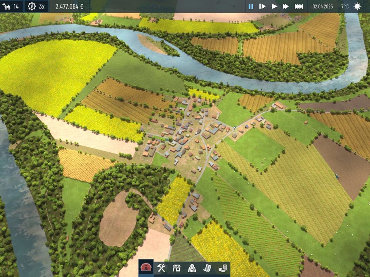 SIM FARM シムファーム 日本語版 PCゲーム FM TOWNS　農業シム SIM FARM シムファーム 日本語版 PCゲーム FM TOWNS 農業シム