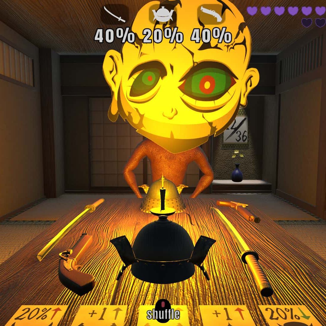ギャンブル性高めホラー戦略ゲーム『J-Room』Steam向け配信を目指し