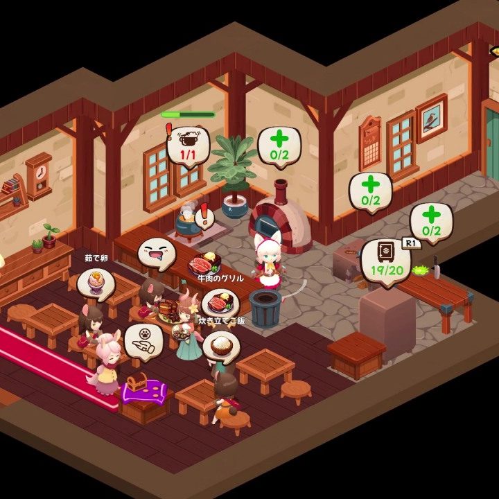レストラン経営＆食材調達ローグライトアクション『キュイジニア ポム