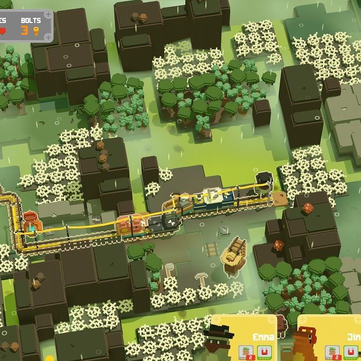 シミュレーションゲーム最前線 協力ドタバタ鉄道敷設ゲーム『Unrailed 2：バック・オン