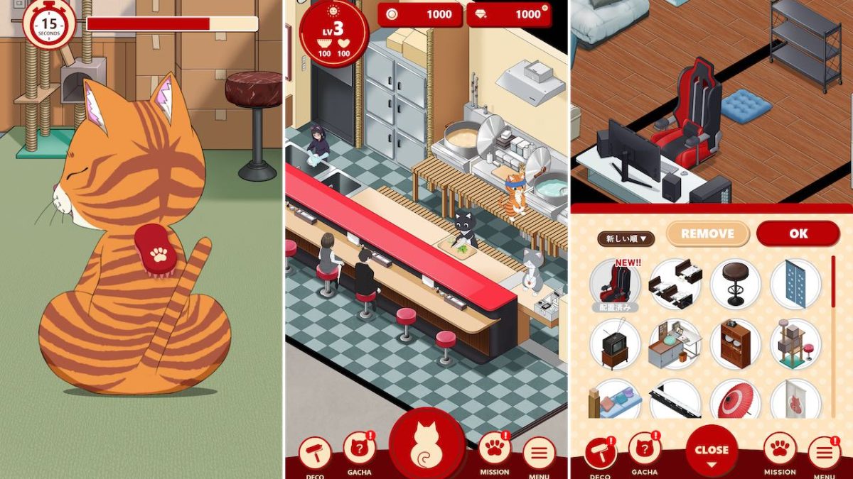 ラーメン赤猫」公式ゲーム『ラーメン赤猫～ニャンて素敵なラーメン店